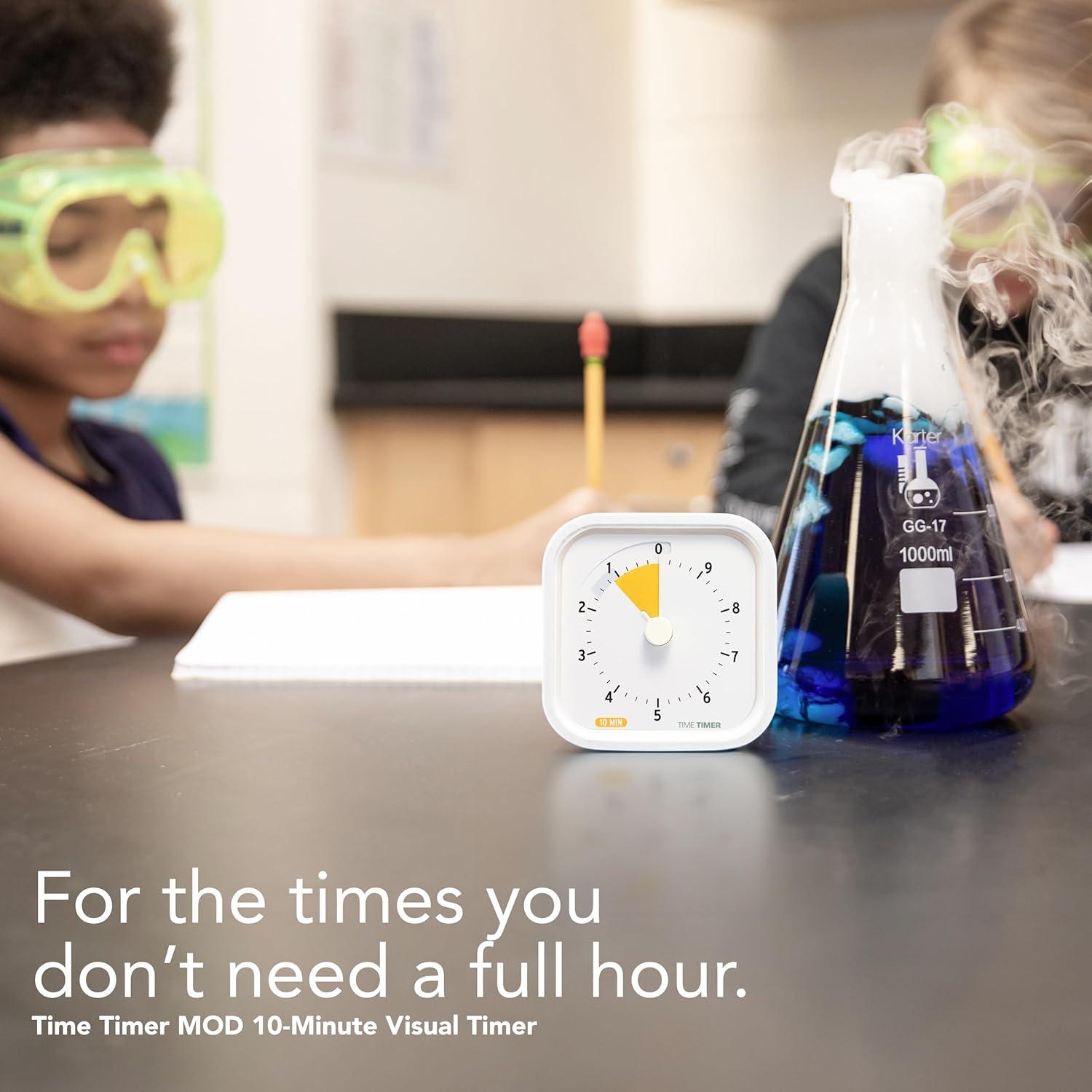 image:imageTIME TIMER 10 Minute MOD Education Edition Visual Timer with Desktop Software for Kids Classroom Learning Productivity Timer Study Tool and Office Meetings with Silent Operation 10min