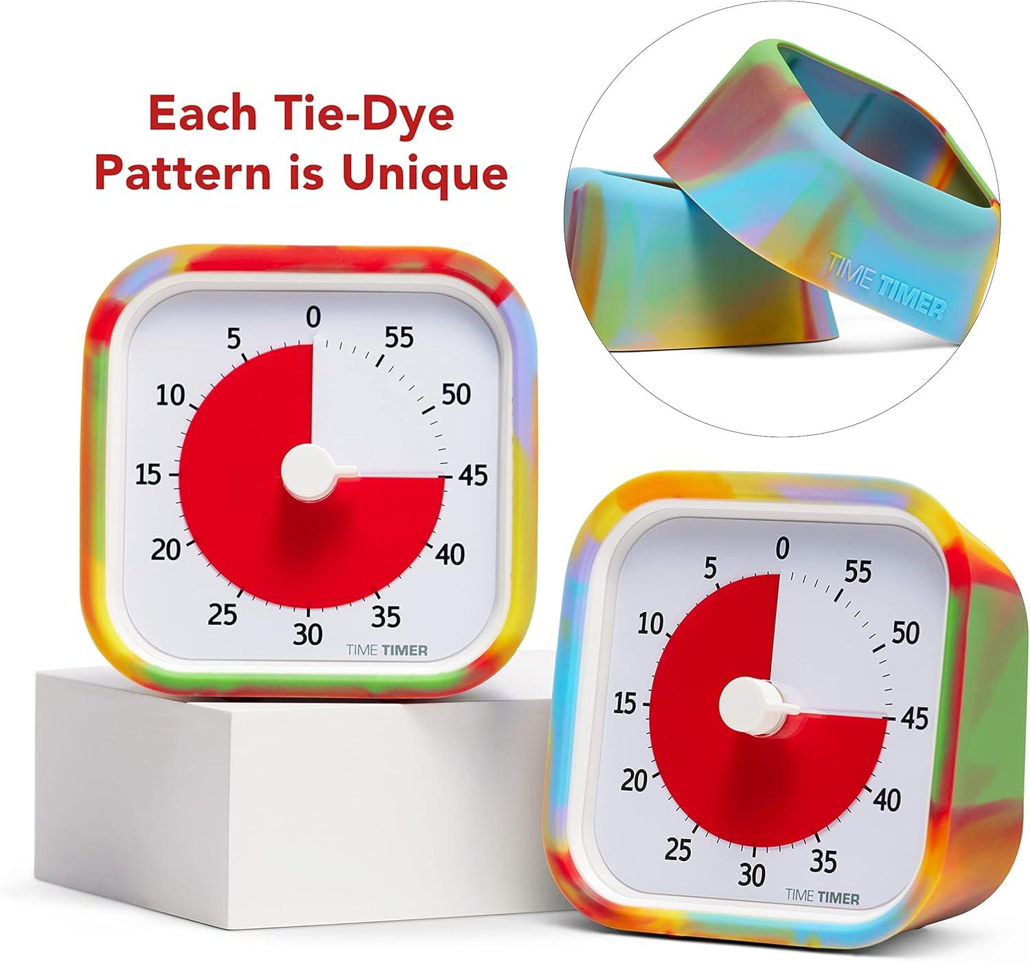 image:imageTIME TIMER 60 Minute MOD Education Edition Visual Timer with Desktop Software for Kids Classroom Learning Teachers Desk Clock Study Tool and Office Meetings with Silent Operation Sky BlueTie Dye
