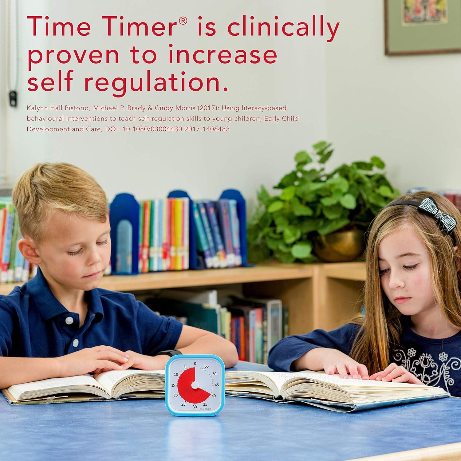 image:imageTIME TIMER 60 Minute MOD Education Edition Visual Timer with Desktop Software for Kids Classroom Learning Teachers Desk Clock Study Tool and Office Meetings with Silent Operation Sky BlueSky Blue