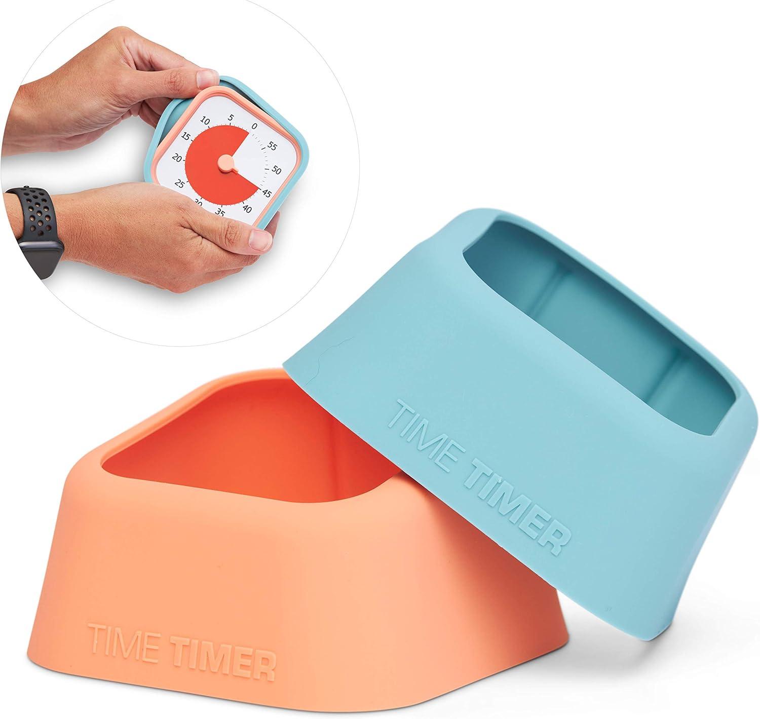 image:imageTIME TIMER Home MOD 60Minute Visual Timer Homeschool Supplies Study Tool Timer for Desk Office and Meetings with Silent Operation Dreamsicle OrangeBlue Orange