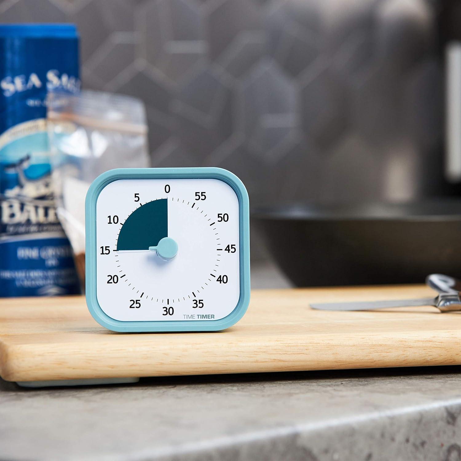 image:imageTIME TIMER Home MOD 60Minute Visual Timer Homeschool Supplies Study Tool Timer for Desk Office and Meetings with Silent Operation Dreamsicle OrangeLake Day Blue