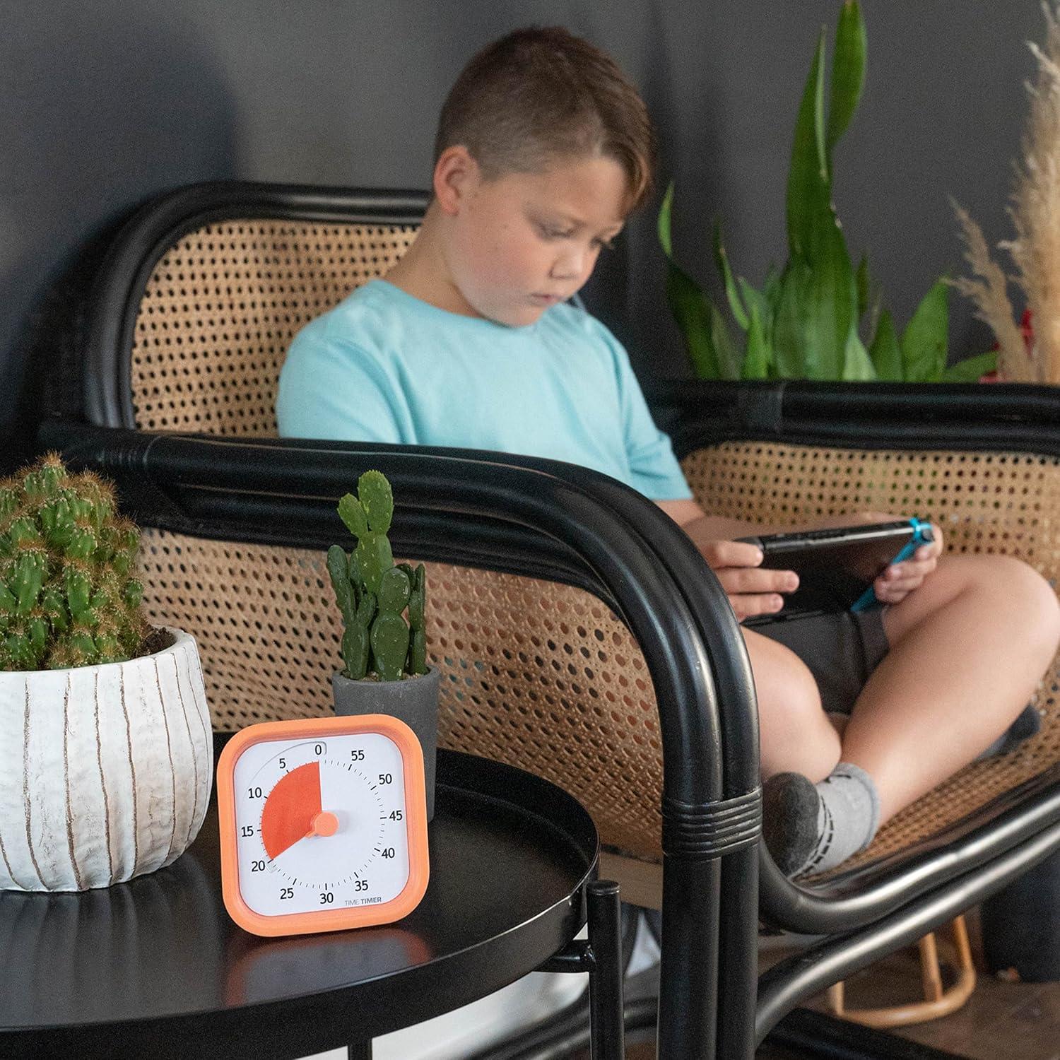 image:imageTIME TIMER Home MOD 60Minute Visual Timer Homeschool Supplies Study Tool Timer for Desk Office and Meetings with Silent Operation Dreamsicle OrangeOrange Dreamsicle