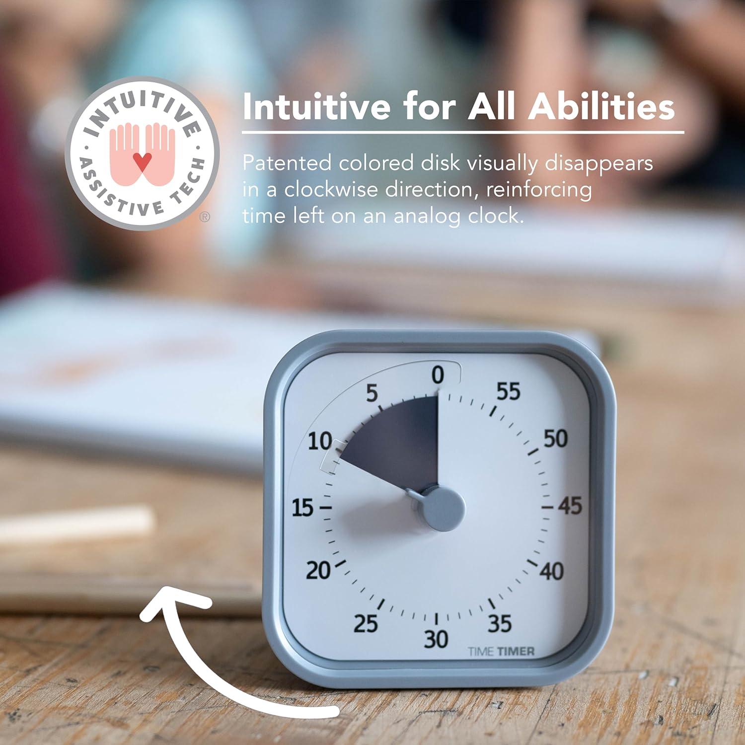 image:imageTIME TIMER Home MOD 60Minute Visual Timer Homeschool Supplies Study Tool Timer for Desk Office and Meetings with Silent Operation Dreamsicle OrangePale Shale
