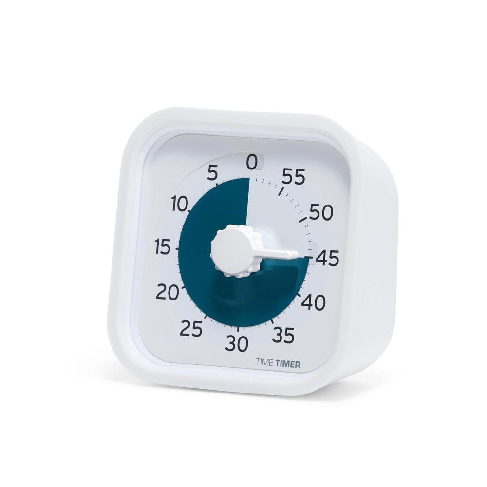 image:imagePRO Applied Personal 60Minute Visual Countdown Timer ProfessionalGrade Timer for Therapy Rehab Medication Reminders amp Memory Care Calming Blue Disk Large Numbers Adjustable AlertWhite