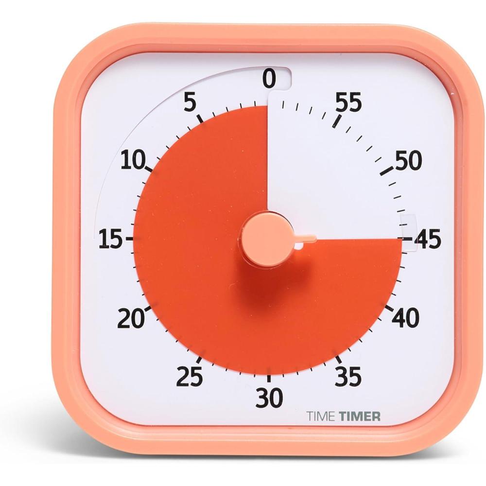 image:imageTIME TIMER Home MOD 60Minute Visual Timer Homeschool Supplies Study Tool Timer for Desk Office and Meetings with Silent Operation Dreamsicle OrangeOrange Dreamsicle