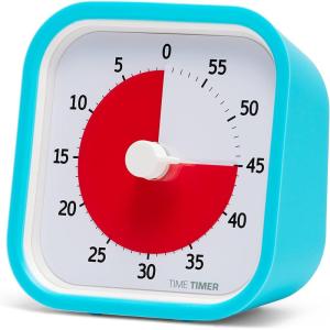 image:imageTIME TIMER 60 Minute MOD Education Edition  Visual Timer with Desktop Software for Kids Classroom Learning Teachers Desk Clock Study Tool and Office Meetings with Silent Operation Sky BlueSky Blue
