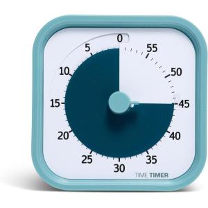 image:imageTIME TIMER Home MOD  60Minute Visual Timer Homeschool Supplies Study Tool Timer for Desk Office and Meetings with Silent Operation Dreamsicle OrangeLake Day Blue