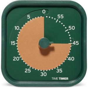image:imageTime Timer MOD  Home Edition  Individual Sized 60 Minute Visual Countdown Timer for ADHD Adults Students and Pomodoro with Silent Operation Metallic MidnightForest