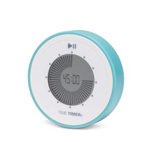 image:imageTime Timer Twist 90Minute Digital Countdown Clock  for Kids Classroom Learning Homeschool Study Tool Teachers Desk Clock Exercise and Kitchen Timer Lake Day BlueLake Day Blue