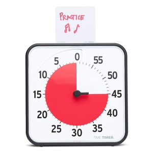 image:imageTIME TIMER 8 inch Visual Timer60 Minute Desk Countdown Clock with Dry Erase Activity CardAlso Magneticfor Kids ClassroomHomeschooling Study ToolTask ReminderHome and KitchenTimerPack of 10